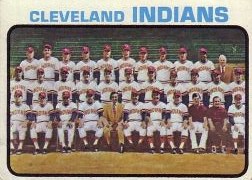 1973 Topps Baseball Cards      629     Cleveland Indians TC